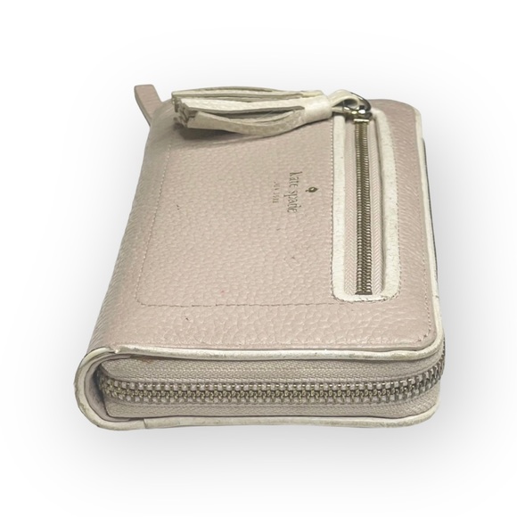 Kate Spade  KSNY Neda Chester Street Wallet  Rose Cloud / Cement  WLRU2654 - Picture 7 of 16